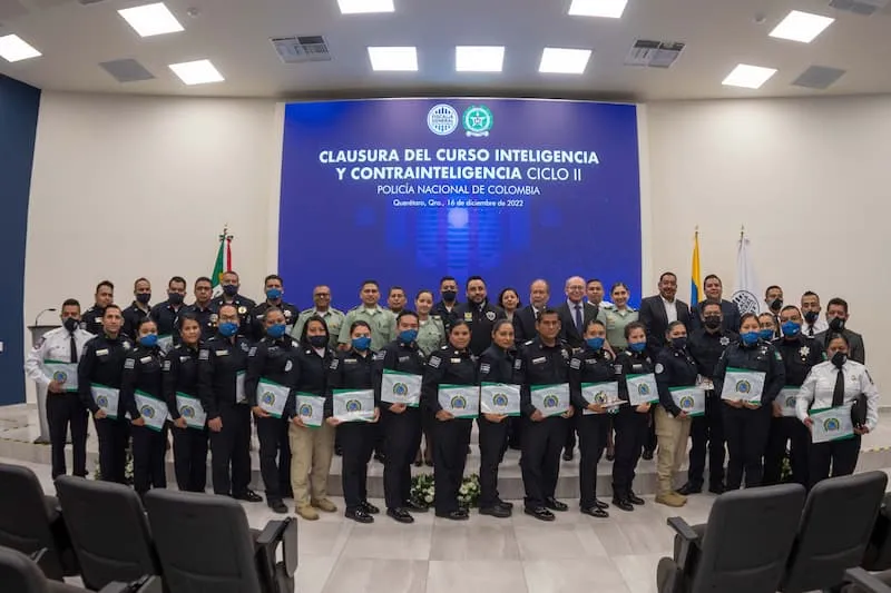 Policia de Investigacion de Queretaro capacitada internacionalmente 2