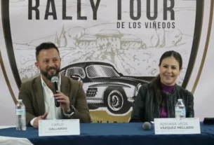 Rally de autos clasicos promovera a vinedos de Queretaro 2