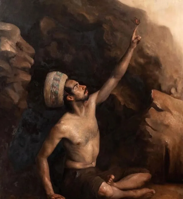 Titular de SECULT se reunio con el pintor Raul Campos scaled