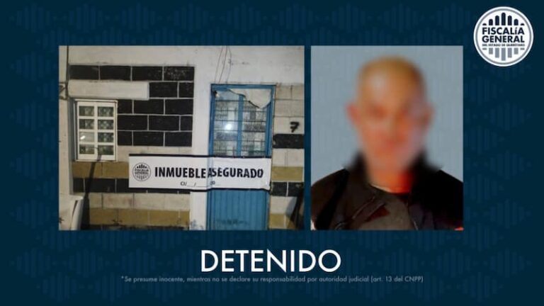 En prisión sujeto que realizaba robos en la capital de Querétaro