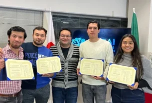 Estudiantes de UTEQ desarrollan proyectos de tecnologia 4.0 en Japon 1