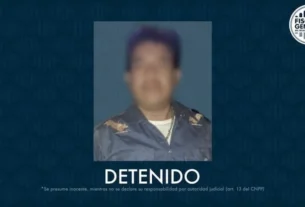 Fiscalia detiene a una persona por homicidio en Pinal de Amoles