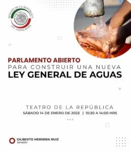 Inician parlamentos abiertos para crear la nueva Ley General de Aguas&nbsp;en Qro