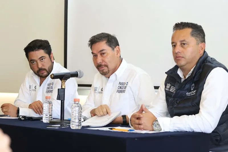 Paseo 5 de Febrero presenta 20 de avance SDUOP 1