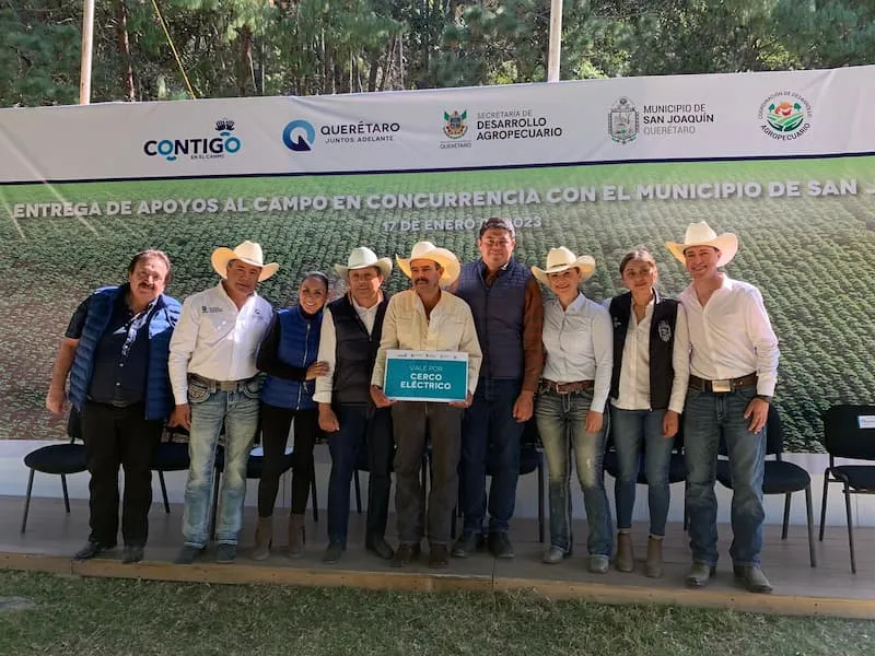 SEDEA apoyos del Programa Impulso al Desarrollo Rural en San Joaquin 2