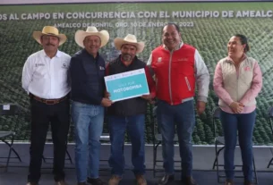 SEDEA realizo la entrega de apoyos a productores de Amealco 2