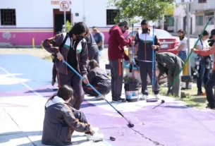SEJUVE beneficia a 124 mil ciudadanos con rehabilitacion de espacios deportivos 2