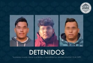 Tres hermanos detenidos por homicidio en Cadereyta de Montes