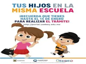 Última semana para realizar la vinculación de hermanos USEBEQ