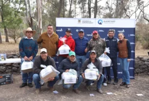 Equipan SEDEA y SEDESU a brigadas de combate a incendios forestales 2
