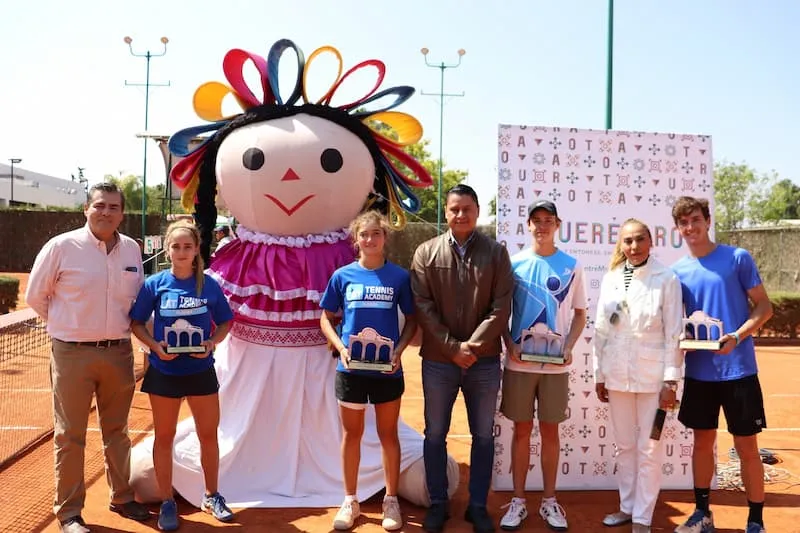 Finaliza ITF Junior Cup con sede en Queretaro 1