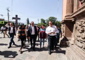 Autoridades municipales y el INAH atenderán los daños causados al Templo de Santo Domingo 3 Autoridades municipales y el INAH atenderán los daños causados al Templo de Santo Domingo