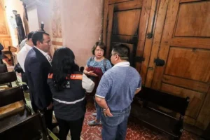 Autoridades municipales y el INAH atenderán los daños causados al Templo de Santo Domingo 2 Autoridades municipales y el INAH atenderán los daños causados al Templo de Santo Domingo