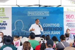 Roberto Cabrera entrega escrituras en colonia Girasoles y anuncia acciones para defender el patrimonio de sanjuanenses
