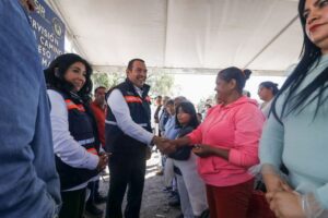 Supervisa Roberto Cabrera rehabilitación de acceso a Paso de Mata donde se invierten 3.1 mdp