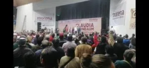 Gran recibimiento a Claudia Sheinbaum en San Juan del Río 2 Gran recibimiento a Claudia Sheinbaum en San Juan del Río