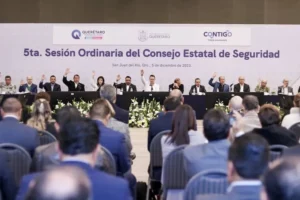 Emblemática e histórica sesión del Consejo Estatal de Seguridad en San Juan del Río 3 Emblemática e histórica sesión del Consejo Estatal de Seguridad en San Juan del Río