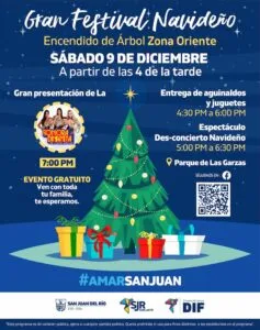 Encedido del Árbol Zona Oriente