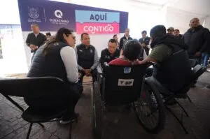Mauricio Kuri y Roberto Cabrera, en equipo, atienden a sanjuanenses en Jornada Aquí Contigo 2 IMG 20240126 WA0041