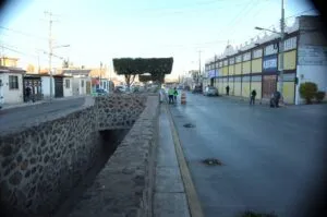 Realizan trabajos de mejora de imagen urbana en avenida Gandhi, en la colonia La Floresta 2 IMG 20240219 WA0044
