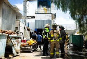 Incendio en Parque Industrial de San Juan del Río genera rápida evacuación de empleados