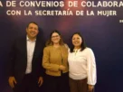 Roberto Cabrera encabeza firma de convenios con 7 instituciones y organizaciones en beneficio de las mujeres