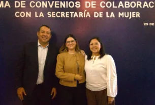 Roberto Cabrera encabeza firma de convenios con 7 instituciones y organizaciones en beneficio de las mujeres