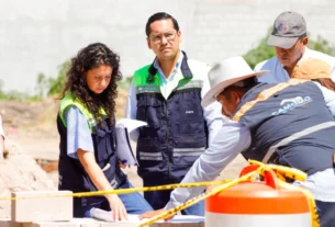 Chepe Guerrero supervisa construcción y mejoramiento de parques públicos en Corregidora